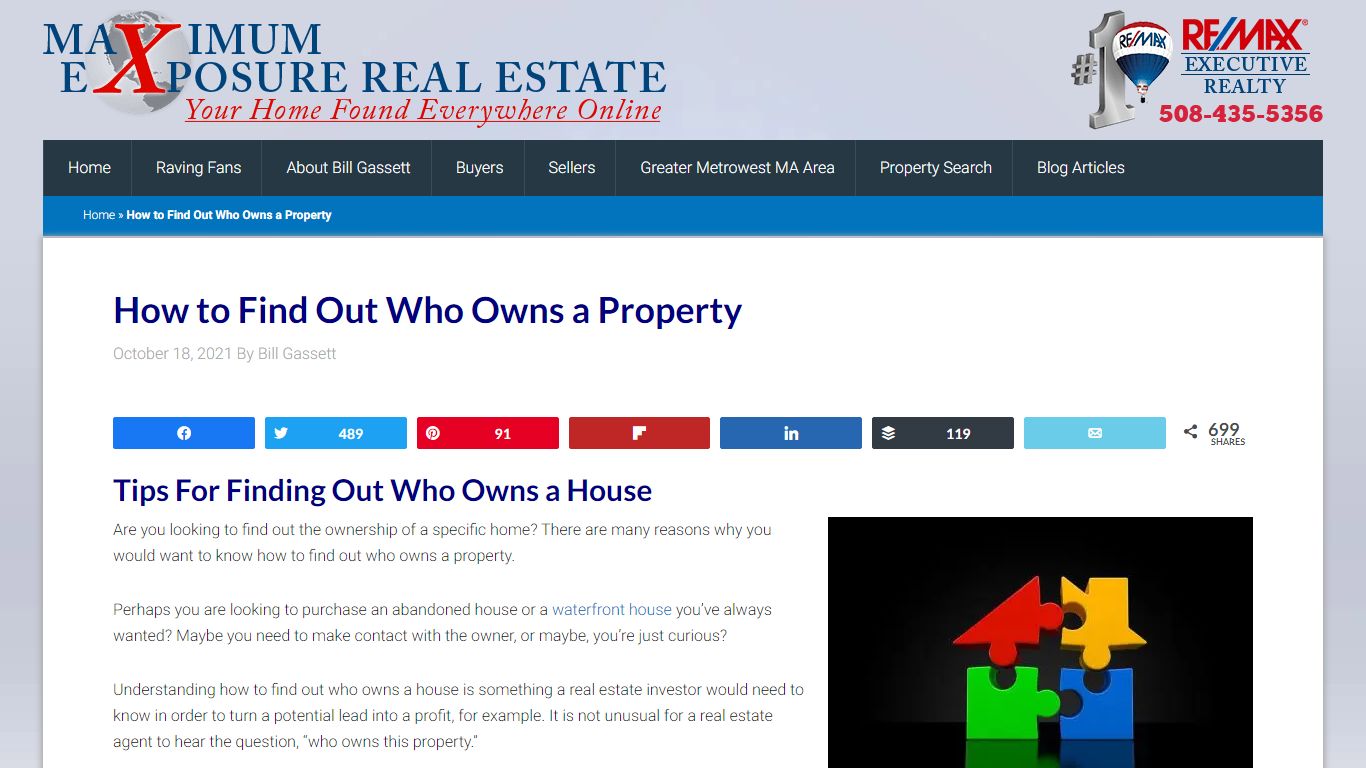 How to Find Out Who Owns a Property - Maximum Real Estate Exposure